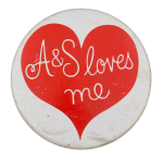 A&S Loves Me I ♥ Buttons Button Museum