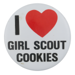 I Love Girl Scout Cookies I Love Button Museum