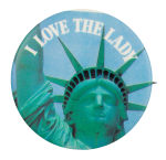 I Love the Lady  I Heart Buttons Button Museum