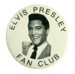 Elvis Presley Fan Club Music Busy Beaver Button Museum