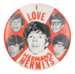 I Love Hermans Hermits Music Button Museum