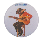 Jimi Hendrix Soundtrack Music Button Museum