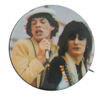 Mick Jagger and Ronnie Wood Music Button Museum