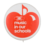 Music In Our Schools Cause Button Museum