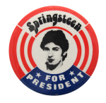 Springsteen for President Music Button Museum