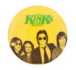 The Kinks Low Budget Music Button Museum 