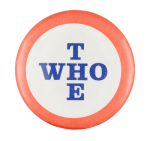  The Who Red White and Blue Music Button Museum