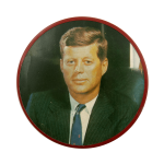 John F. Kennedy Political Busy Beaver Button Museum