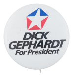Dick Gephardt For President Political Button Museum