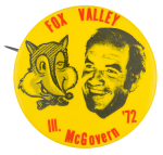 Fox Valley Illinois McGovern Political Button Museum
