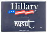Hillary NYSUT Political Button Museum