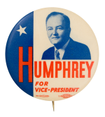 Humphrey for Vice President Political Button Museum