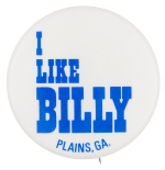 I Like Billy Political Button Museum