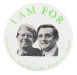 I'm for Carter and Mondale Political Button Museum