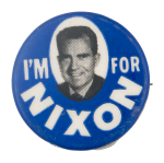 I'm For Nixon Political Button Museum