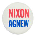 Nixon Agnew Political Busy Beaver Button Museum