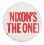 Nixon's the One Political Button Museum