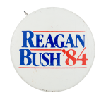 Reagan Bush '84 Political Button Museum