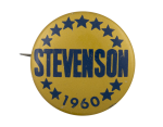 Stevenson 1960 Political Button Museum