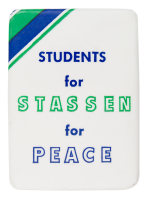 Students for Stassen Political Button Museum