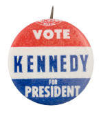 Vote Kennedy for President Political Button Museum
