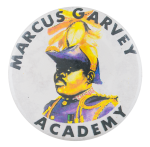 Marcus Garvey Academy Schools Button Museum