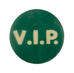 VIP Green Ice Breakers Busy Beaver Button Museum