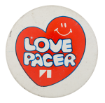 Love Pacer Smileys Button Museum