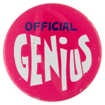 Official Genius Ice Breakers Button Museum