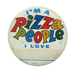 Pizza People Ice Breakers Button Museum