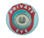 Private Eye Ice Breakers Button Museum