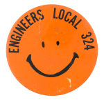 Engineers Local 324 Smileys Button Museum