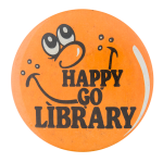 Happy Go Library Smileys Button Museum