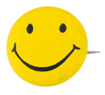 Yellow Smiley 6 Smileys Button Museum