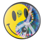 Cool in the 90s Smileys Button MuseumS