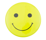 Bright Yellow Smiley Smileys Button Museum