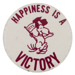 Happiness is a Victory Sports Button Museum