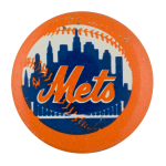 Mets Sports Button Museum