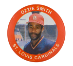 Ozzie Smith St. Louis Cardinals Sports Button Museum
