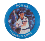 Ron Cey Chicago Cubs Sports Button Museum