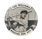 Ted Williams Boston Red Sox Sports Button Museum
