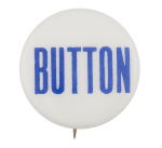 Button Blue Text Self Referential Button Museum