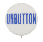Unbutton Blue Self Referential Button Museum