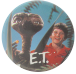 E.T. and Elliott Entertainment Busy Beaver Button Museum
