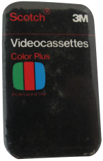 Scotch Videocassettes Advertising Button Museum