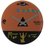 Swatch Advertising Button Museum