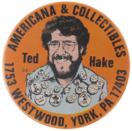 Ted Hake Self Referential Button Museum